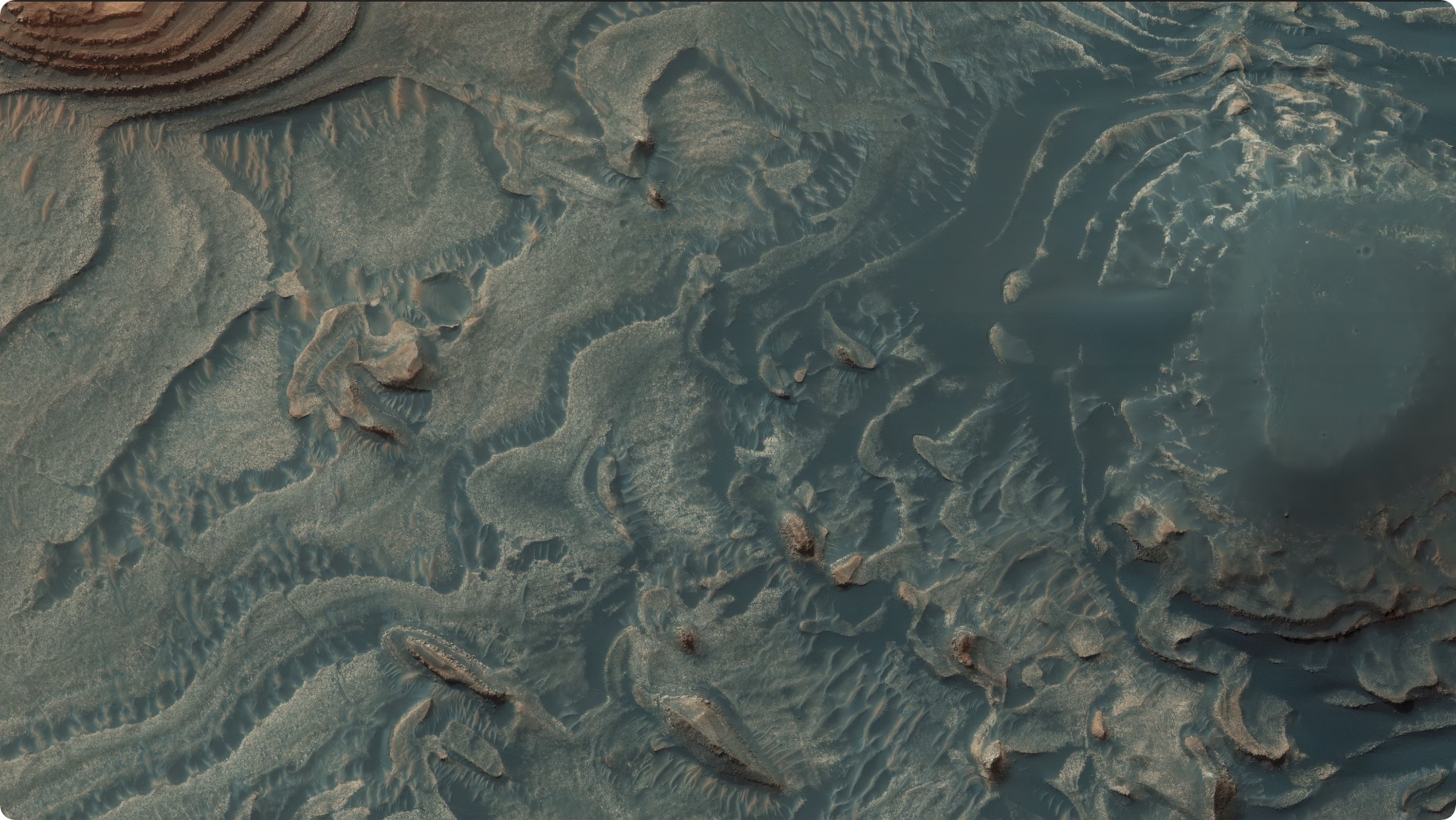 火星 表面 2160P 4K彩色视频 第2张